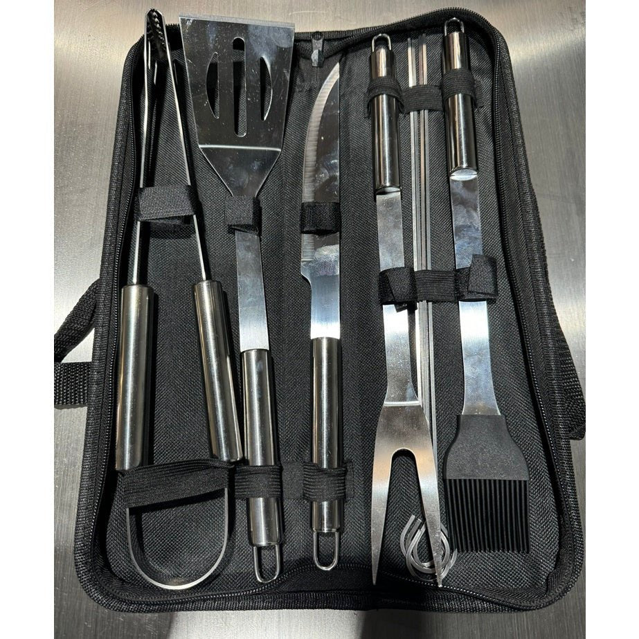 Stainless Steel BBQ Tool Set - Sydney BBQs and Rotisseries