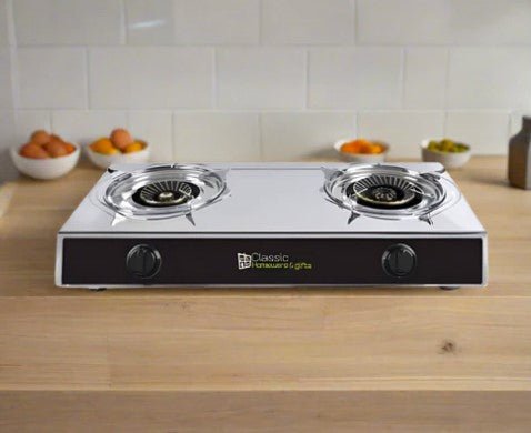 Stainless Steel Gas Stove Double Burner - Sydney BBQs and Rotisseries