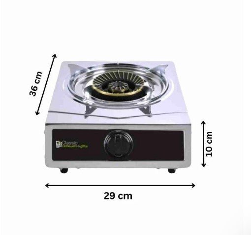 Stainless Steel Gas Stove Single Burner - Sydney BBQs and Rotisseries