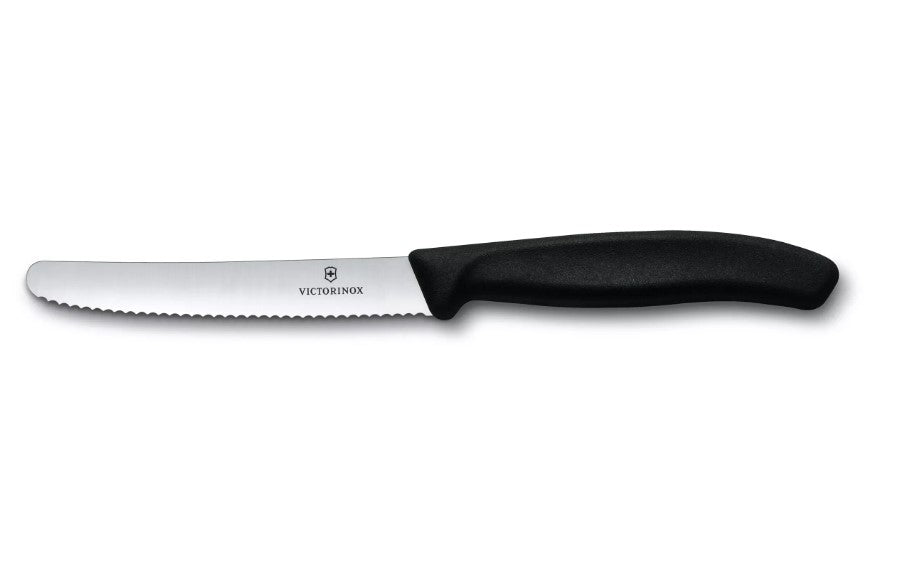 Victorinox Swiss Classic Tomato & Table Knife - Black - Sydney BBQs and Rotisseries