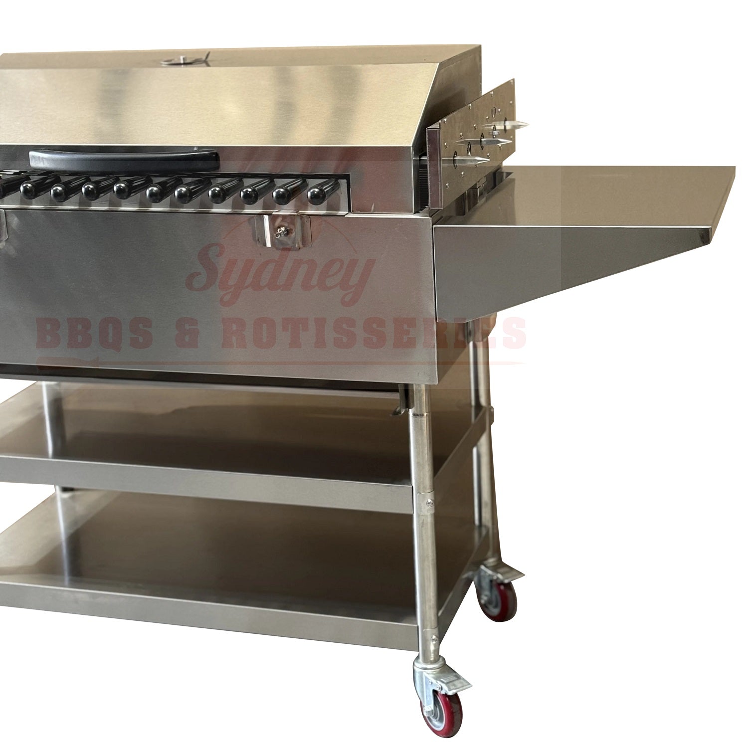 XL Rotisserie Grill with Hood Closed | Sydney BBQ's & Rotisseries