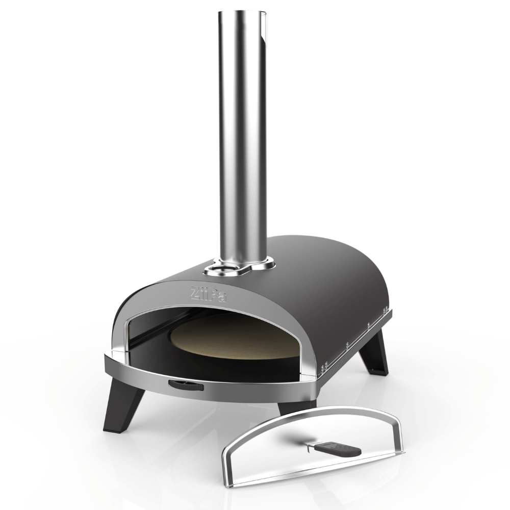 ZiiPa Piana Wood Pellet Pizza Oven with Rotating Stone – Slate - Sydney BBQs and Rotisseries